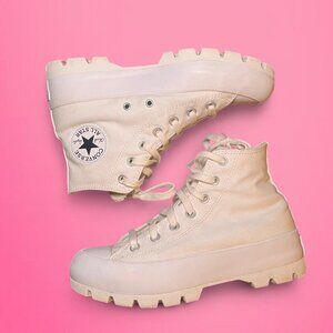 White lugged converse